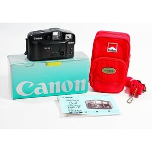 Vtg Canon Sure Shot Owl Marlboro NOS Tested 35mm Film‎ Point & Shoot Camera